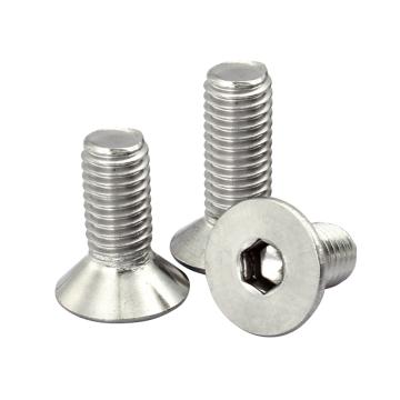 東明 DIN7991內(nèi)六角沉頭螺釘，M4-0.7X16，不銹鋼304，強度A2-70